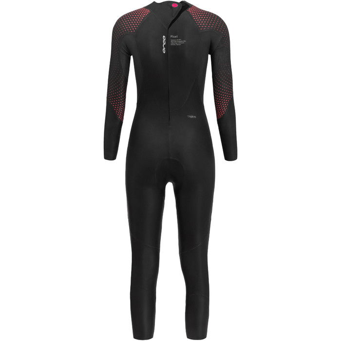 2024 Orca Frauen Athlex Float Rckenreiverschluss Triathlon Neoprenanzug MN56TT44 - Red Buoyancy